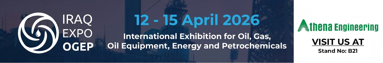 IRAQ EXPO OGEP 2026 میں Athena Engineering & Teffiko میں شامل ہوں۔