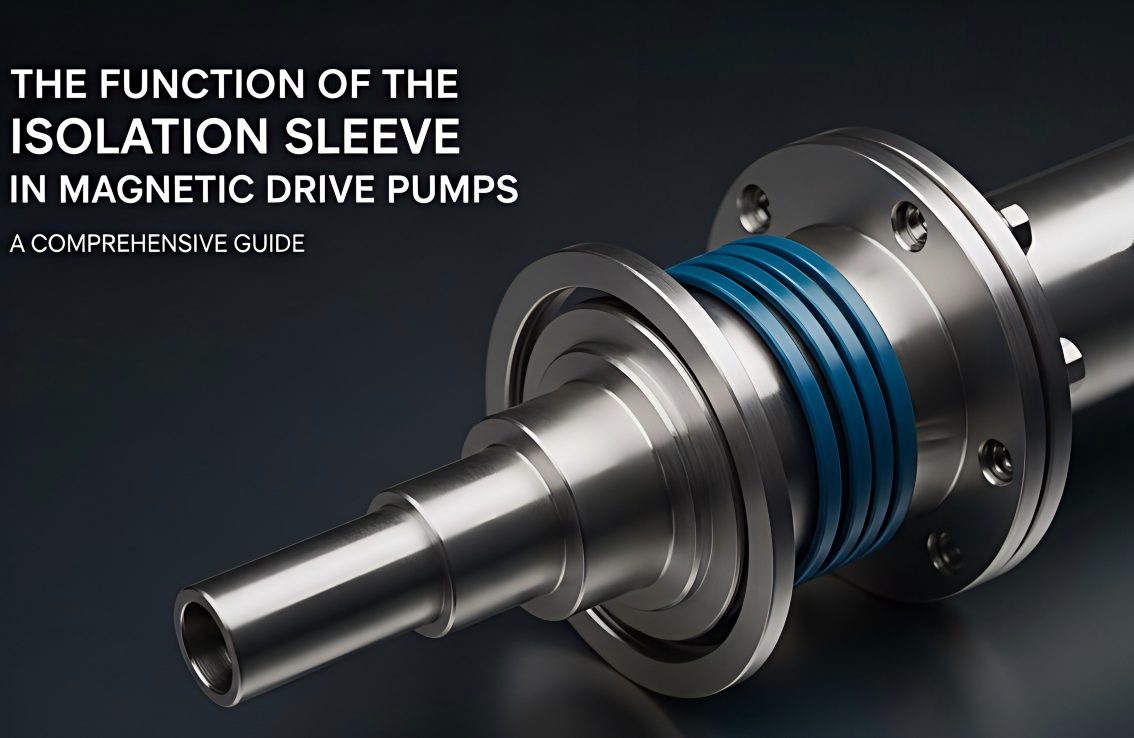 مقناطیسی ڈرائیو پمپس میں الگ تھلگ آستین کا کام