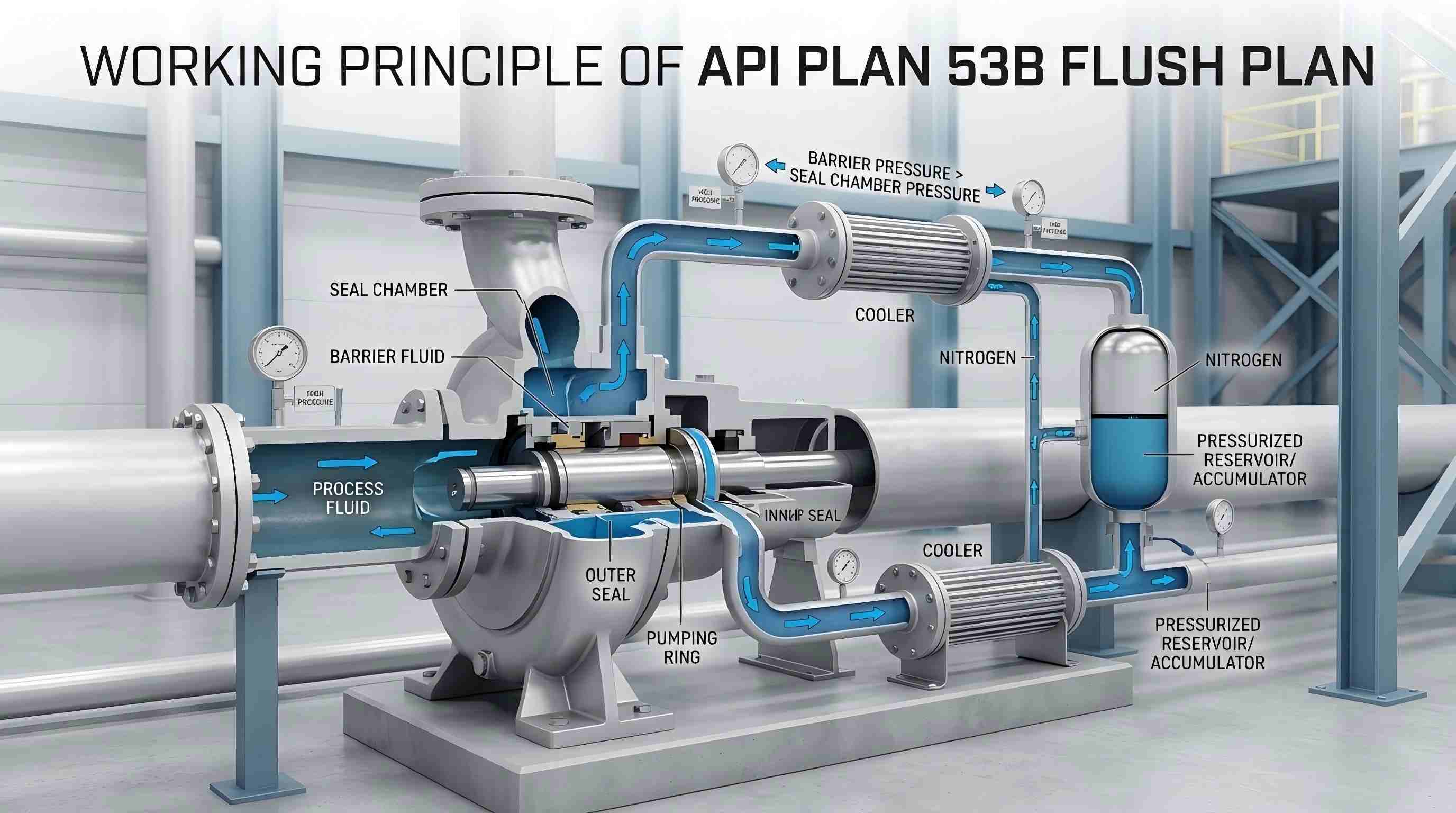 API PLAN 53B فلش پلان کا عملی اصول